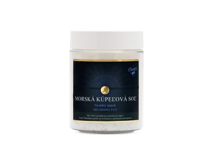 <img src="obrázok.jpg" alt="Morská kúpeľová soľ Na dobrý spánok - pre dospelých - Zendream Therapy">